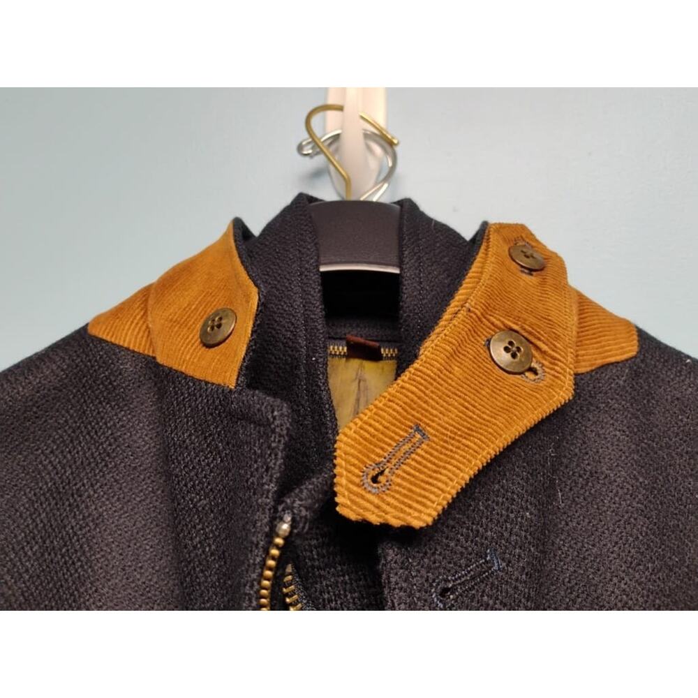 Kroon Ritchie Navy blue Hybrid Sport Coat Blue Blazer Wool Cashmere 46R $425 - Picture 12 of 16